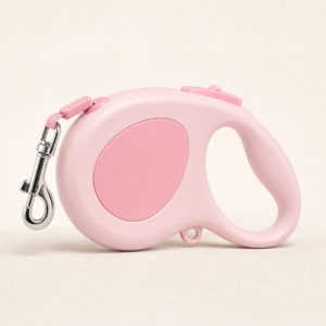 pink retractable leash product hero