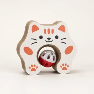 Foldable Accordion Cat Scratcher with Play Ball